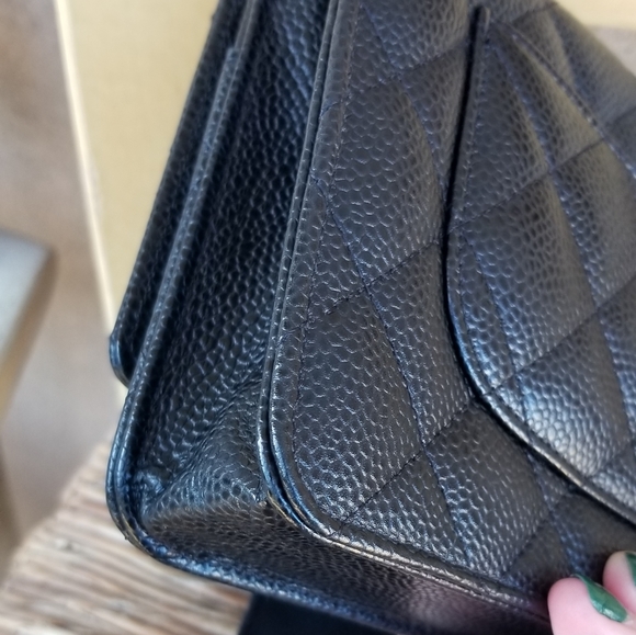 🛑SOLD🛑Chanel classic caviar wallet on chain woc - Picture 8 of 16